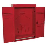 sealey apw615 wall mounting tool cabinet with 1 drawer