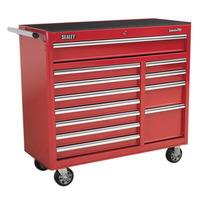 Sealey AP41120 Rollcab 12 Drawer with Ball Bearing Runners Heavy-d...