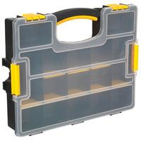 sealey apas15a parts storage case with removable compartments st