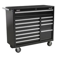 Sealey AP41120B Rollcab 12 Drawer with Ball Bearing Runners Heavy-...