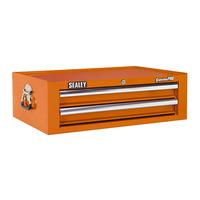 sealey ap26029to add on chest 2 drawer with ball bearing runners 