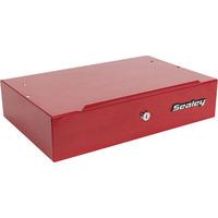 sealey aplht side cabinet for long handle tools red