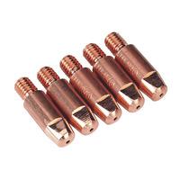 sealey mig920 contact tip 16mm tb2536 pack of 5