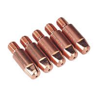 sealey mig918 contact tip 10mm tb2536 pack of 5