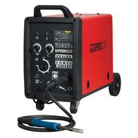 sealey supermig230 professional mig welder 230amp 230v with binzel