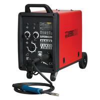 Sealey SUPERMIG200 Professional MIG Welder 200Amp 230V with Binzel...