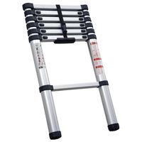 sealey atl07 aluminium telescopic ladder 7 tread