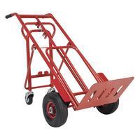 Sealey CST989 Sack Truck 3-in-1 with Pneumatic Tyre 250kg Capacity