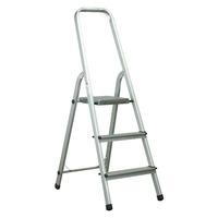 Sealey ASL3S Aluminium Step Ladder 3-tread En131