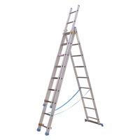 sealey acl3 aluminium extension combination ladder 3x9 en131