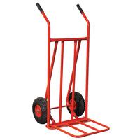 Sealey CST800 Sack Truck with Pneumatic Tyres 150kg Foldable Toe