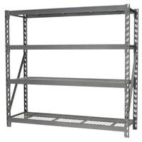 sealey ap6572 heavy duty racking unit 4 mesh shelves 800kg capac