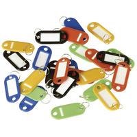 Sealey SKTAG25 Key Tags Pack Of 25 - Assorted Colours