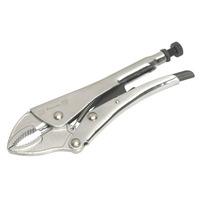 Sealey AK6821 Locking Pliers Curved Jaws 230mm 0-45mm Capacity