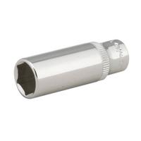 sealey sp1413d walldrive socket 13mm deep 14sq drive fully polished