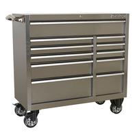sealey ptb105511ss rollcab 11 drawer 1055mm stainless steel heavy duty