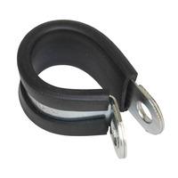 Sealey PCJ21 P-Clip Rubber Lined Ø21mm Pack of 25