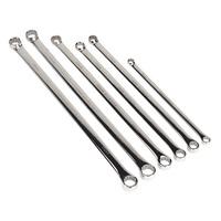 Sealey AK6311 Double End Ring Spanner Set Extra-long 6pc Metric