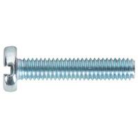 Sealey MSS420 Machine Screw M4 x 20mm Pan Head Slot Zinc DIN 85 Pa...