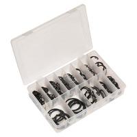 Sealey AB017CC Circlip Assortment 200pc Internal & External Metric