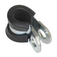 sealey pcj8 p clip rubber lined 8mm pack of 25