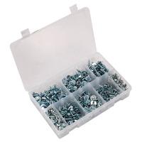 Sealey AB067SM Acme Screw with Captive Washer Assortment 300pc Zin...