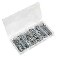 Sealey AB001SP Split Pin Assortment 555pc Small Sizes Imperial & M...