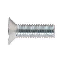 Sealey MSC825 Machine Screw M8 x 25mm Countersunk Pozi Zinc DIN 96...