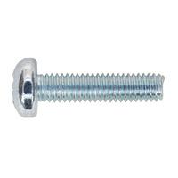 Sealey MSP625 Machine Screw M6 x 25mm Pan Head Pozi Zinc DIN 7985z...