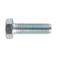 Sealey SS1240 HT Setscrew M12 x 40mm 8.8 Zinc DIN 933 Pack of 25