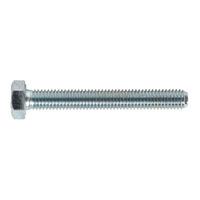 sealey ss860 ht setscrew m8 x 60mm 88 zinc din 933 pack of 50