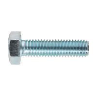 sealey ss830 ht setscrew m8 x 30mm 88 zinc din 933 pack of 50