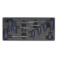 Sealey TBT05 Tool Tray with T-handle Trx-star Key Set 8pc