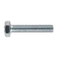 Sealey SS630 HT Setscrew M6 x 30mm 8.8 Zinc DIN 933 Pack of 50