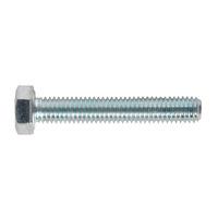 Sealey SS530 HT Setscrew M5 x 30mm 8.8 Zinc DIN 933 Pack of 50