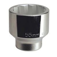 Sealey S34/55 Walldrive Socket 55mm 3/4\