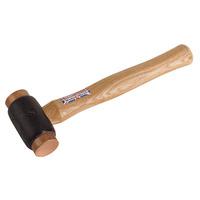 sealey cfh03 copper faced hammer 275lb hickory shaft