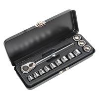 Sealey AK5780 Low Profile Socket Set 13pc 3/8\