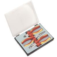 Sealey AK83452 Pliers Set 3pc Vde Approved