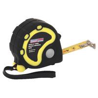 Sealey AK988 Rubber Measuring Tape 3mtr(10ft) x 16mm Metric/imperial