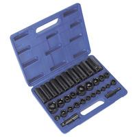 Sealey AK681 Impact Socket Set 32pc Standard/deep 3/8\