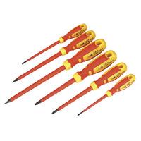 Sealey AK6122 Screwdriver Set 6pc Vde/tuv/gs Approved