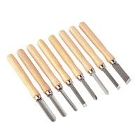 sealey ak608 wood turning chisels 8pc