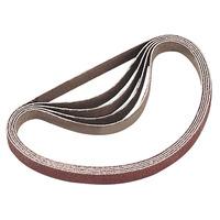 Sealey SM750B80G Sanding Belt 80Grit 25 x 762mm Pack of 5