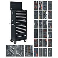 sealey sptcombo2 tool chest 14 drawer bb runners black 1179p