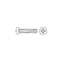 Self-tapping screws M6 12 mm Phillips DIN 7516 Steel zinc galvanized 500 pc(s) TOOLCRAFT 141767