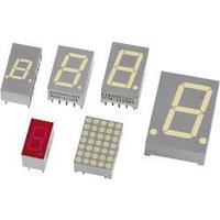 Seven-segment display Green 7 mm 2.2 V No. of digits: 1 Kingbright SA03-55GWA