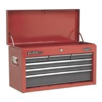 Sealey AP2201BB Topchest 6 Drawer ? Red/Grey