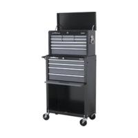 Sealey AP2513B Topchest & Rollcab Combination 13 Drawer with Ball Bearing Runners - Black/Grey