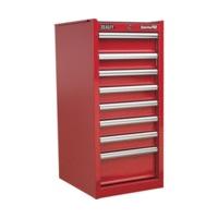 Sealey AP33589 Hang-On Chest 8 Drawer with Ball Bearing Runners ? Red